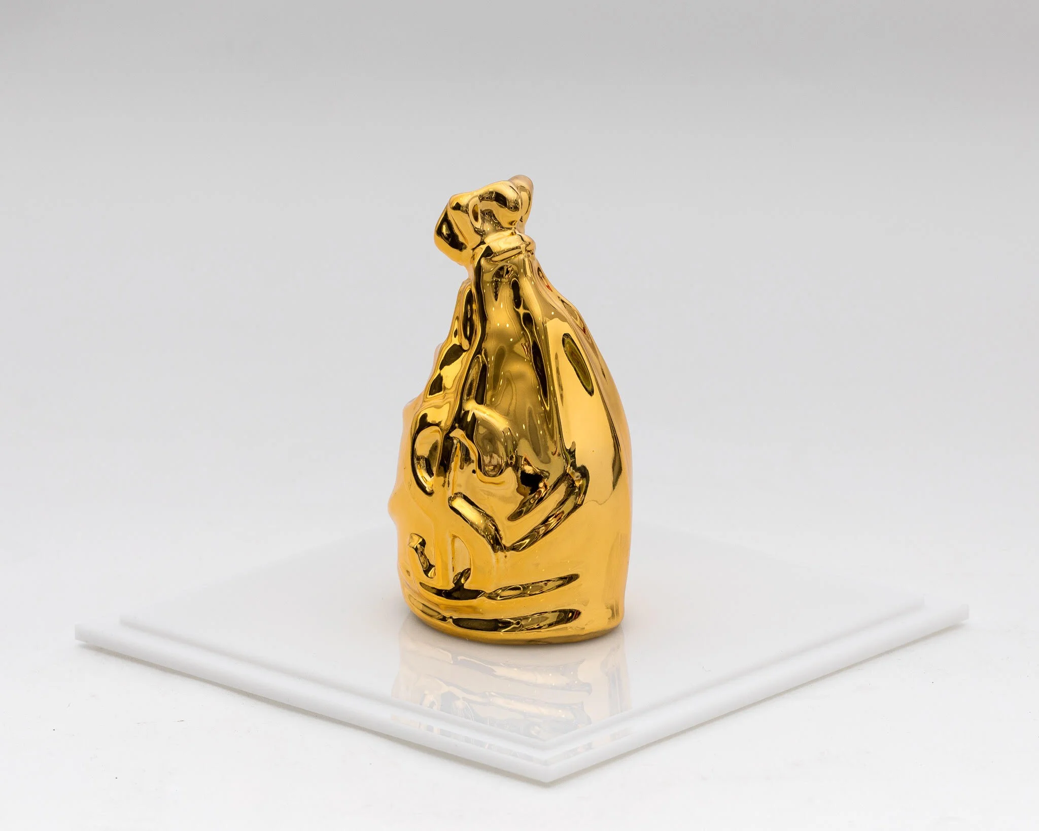 "Secure The Bag (Gold)" by Zevi G. Published by Monsieur Marcel.