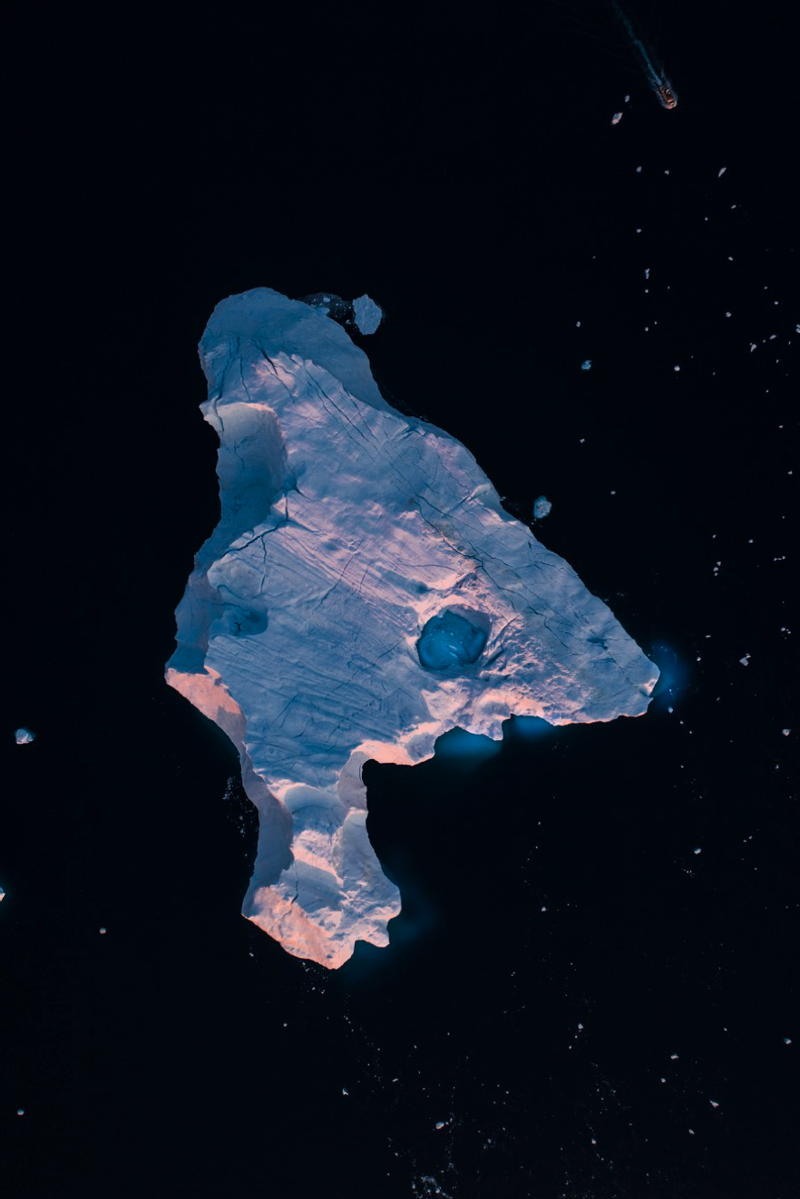 Protractive Glow 2019 C-Print Ilulissat, Greenland