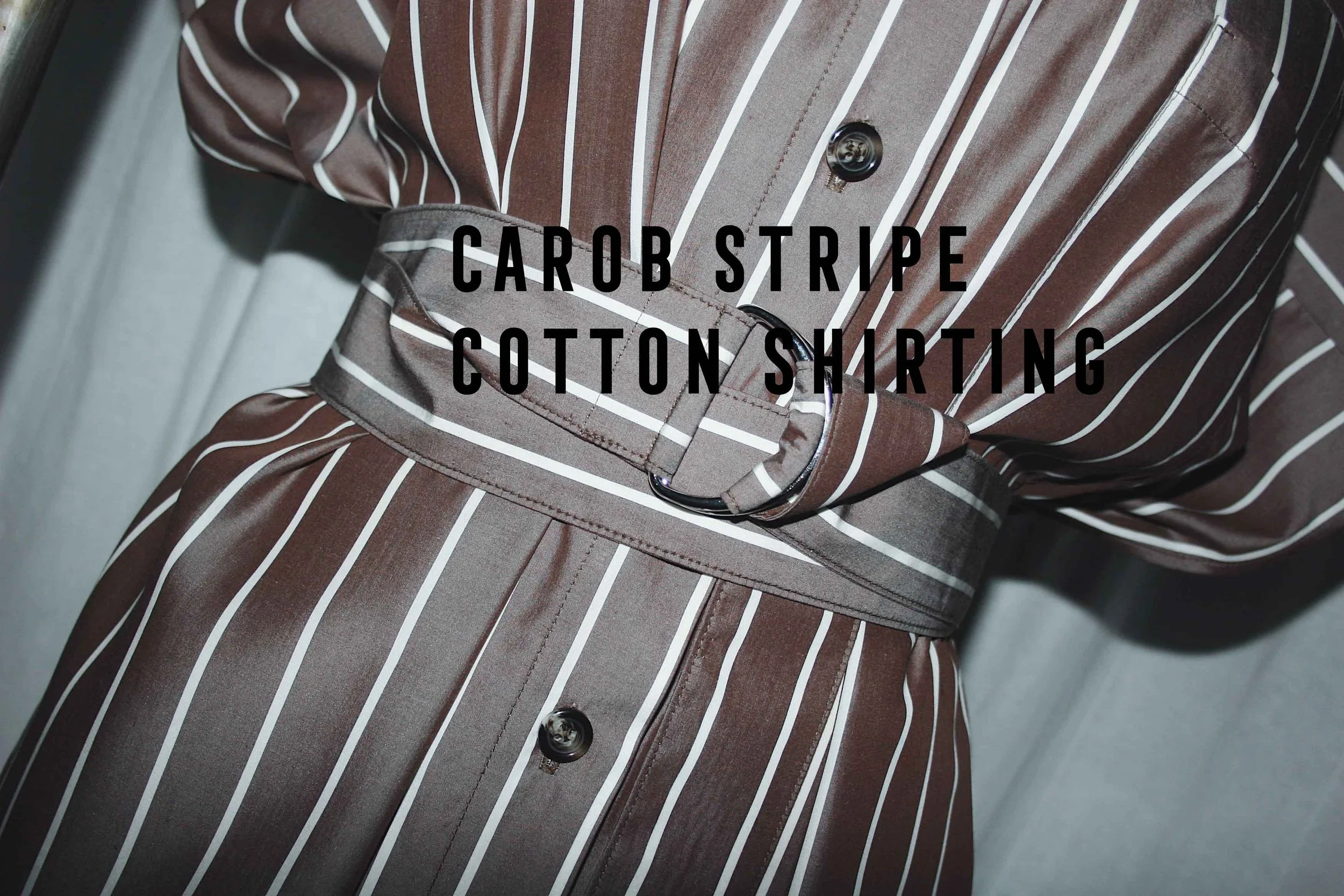 Carob Stripe Cotton Shirting.jpg