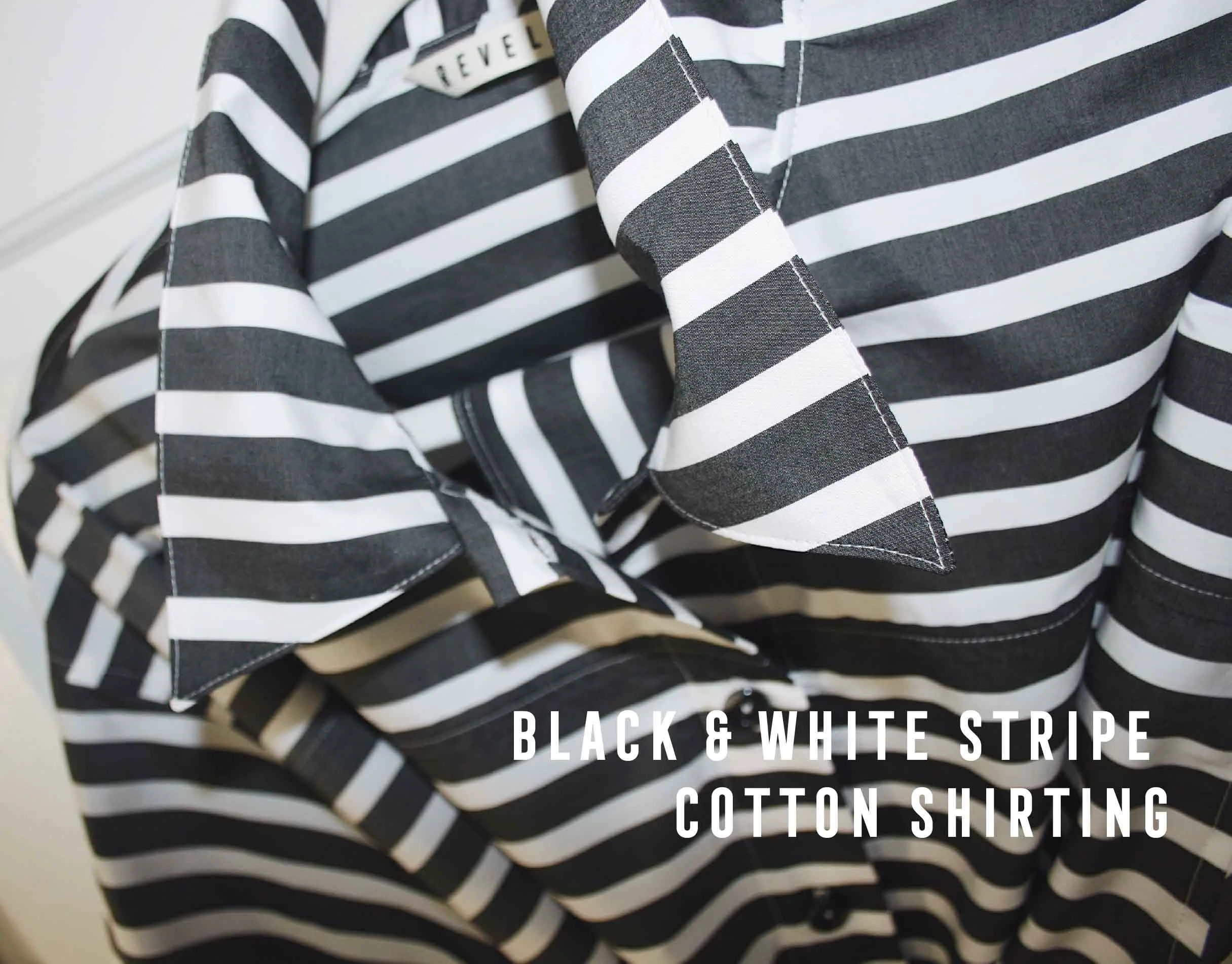 Black & White Stripe Cotton Shirting.jpg