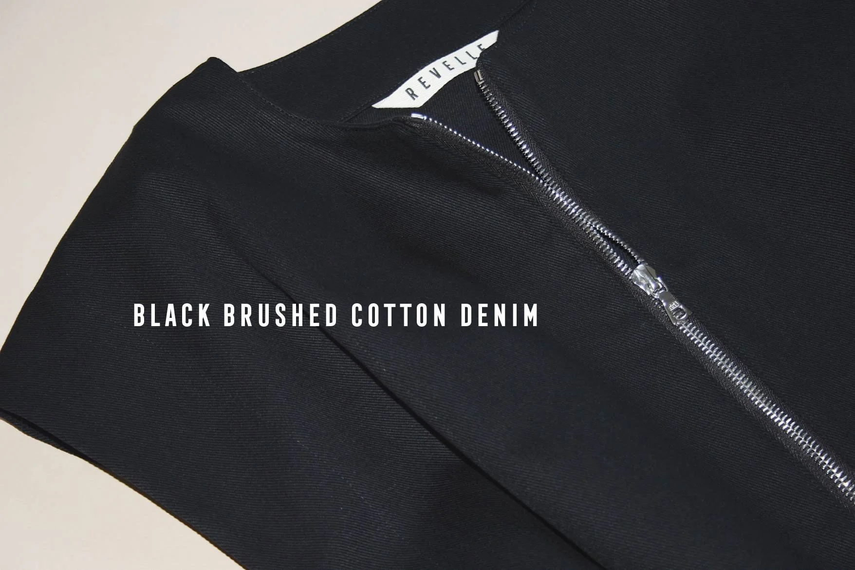 Black Brushed Cotton Denim.jpg