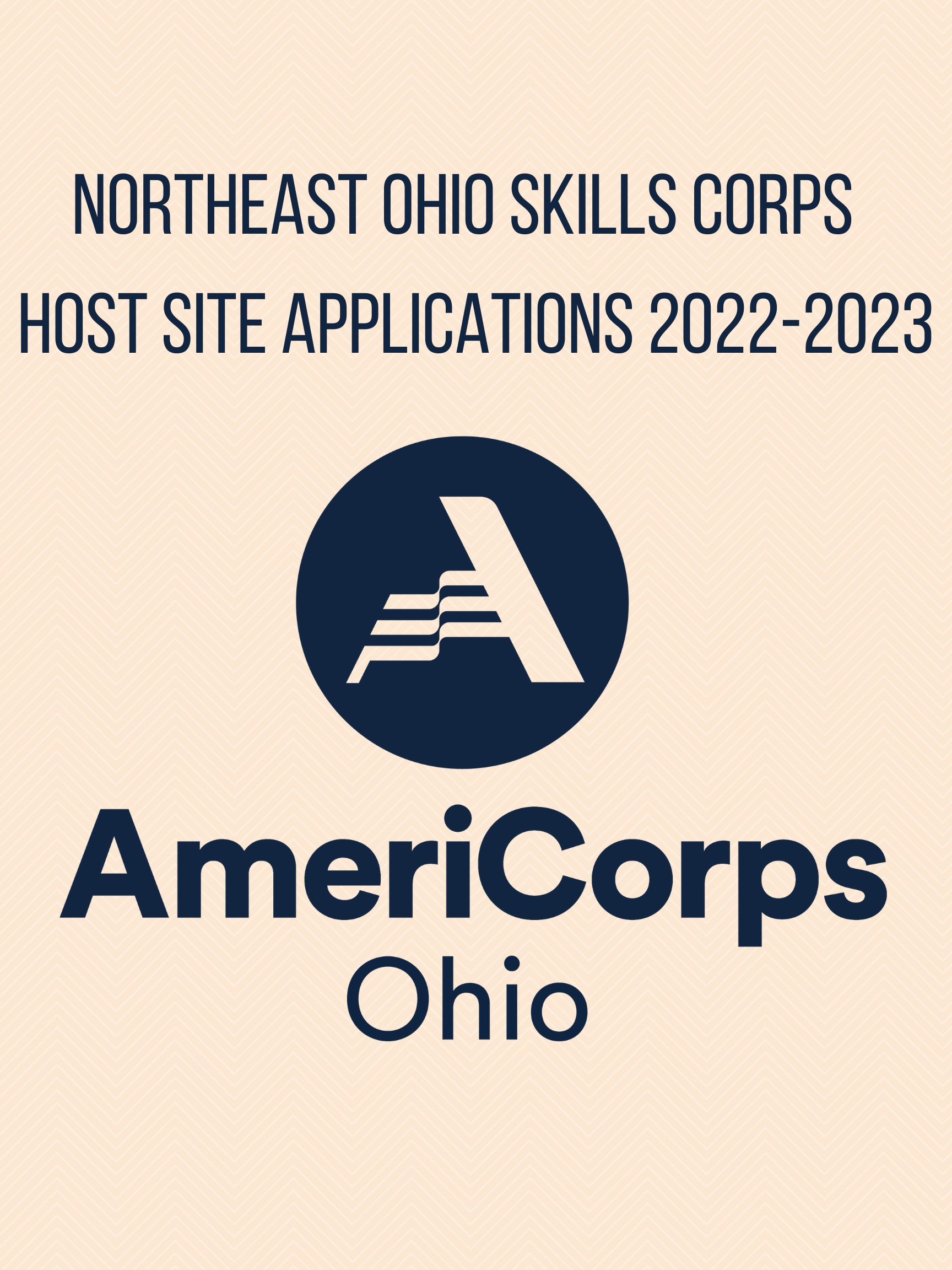 Northeast Ohio Skills Corps Host Site Applications 2022-2023
