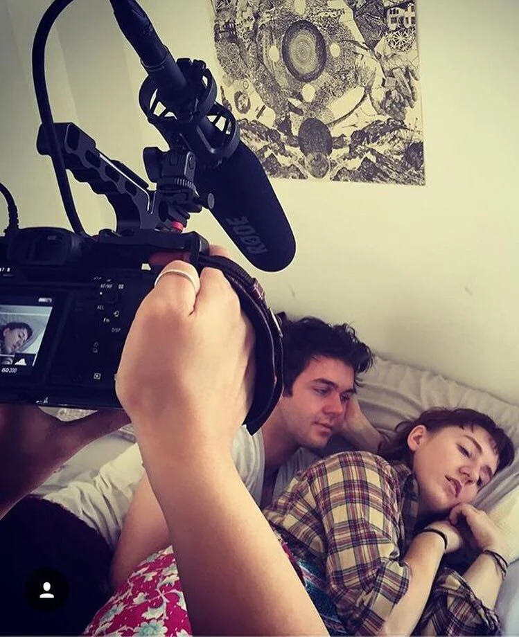 sam stagg and kimberly rolfs shooting episode 1.4 in new york, ny october 2016