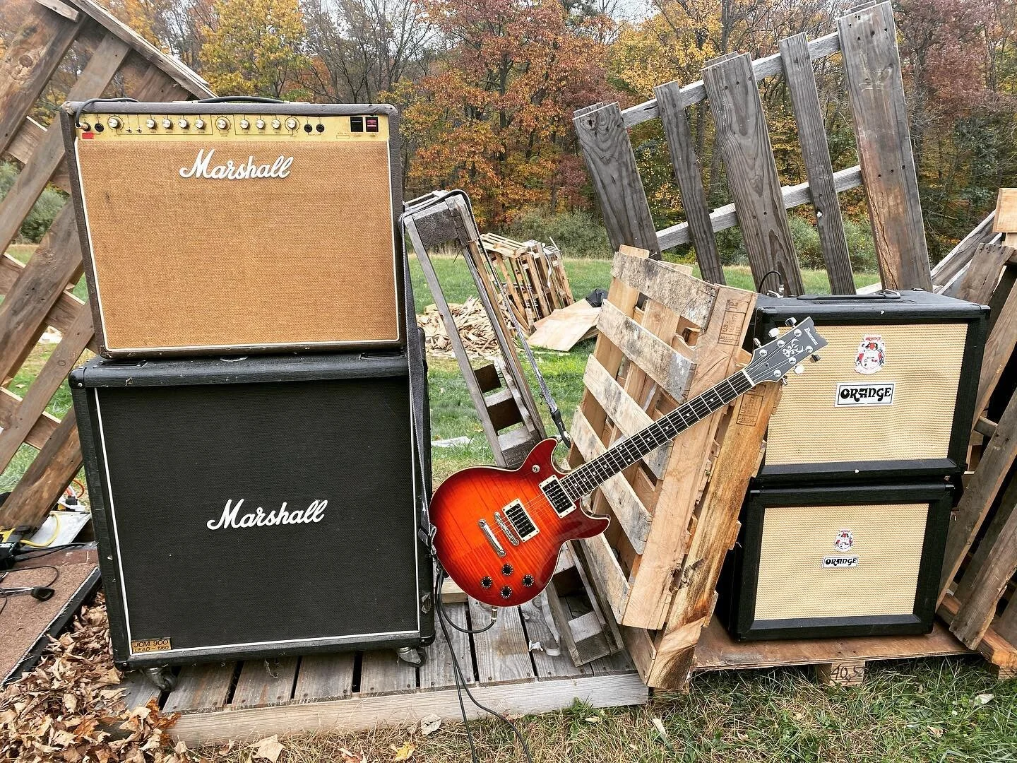 Never Fly video shoot. #newmusic #musicvideo #altrock #rock #ibanez #orangeamps #marshall #pearldrums