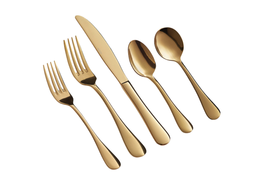 Gold Flatware