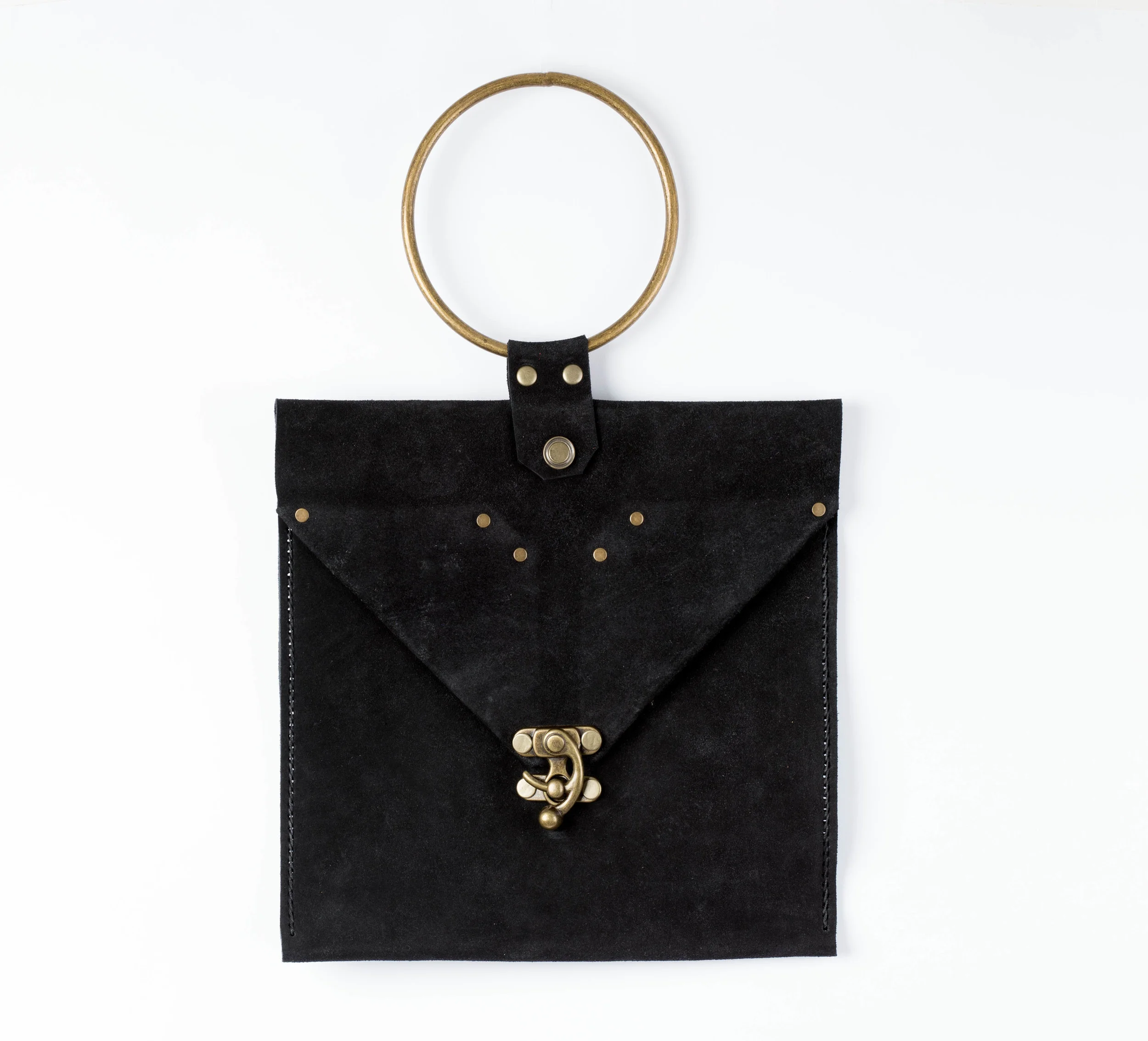 Remps Lopes Suede Clutch