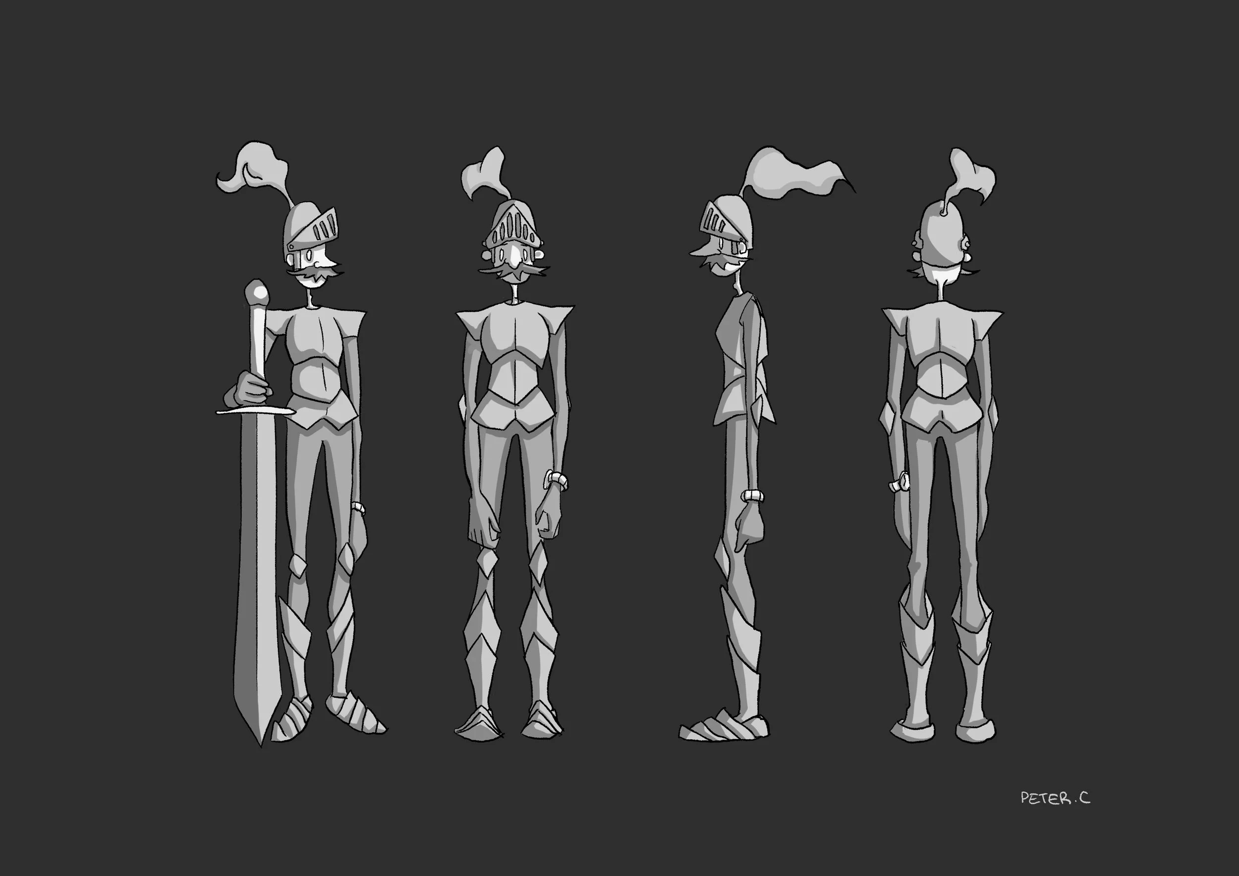 Gerald the knight butler turnaround