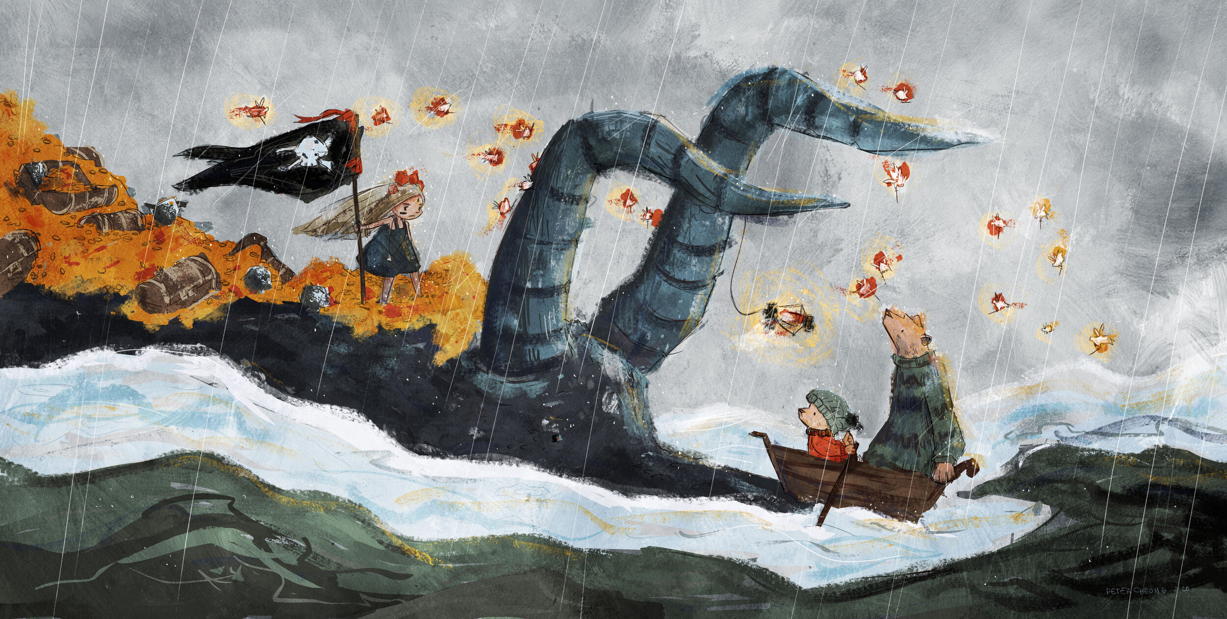 "We seem to have stumbled upon some Pirates."