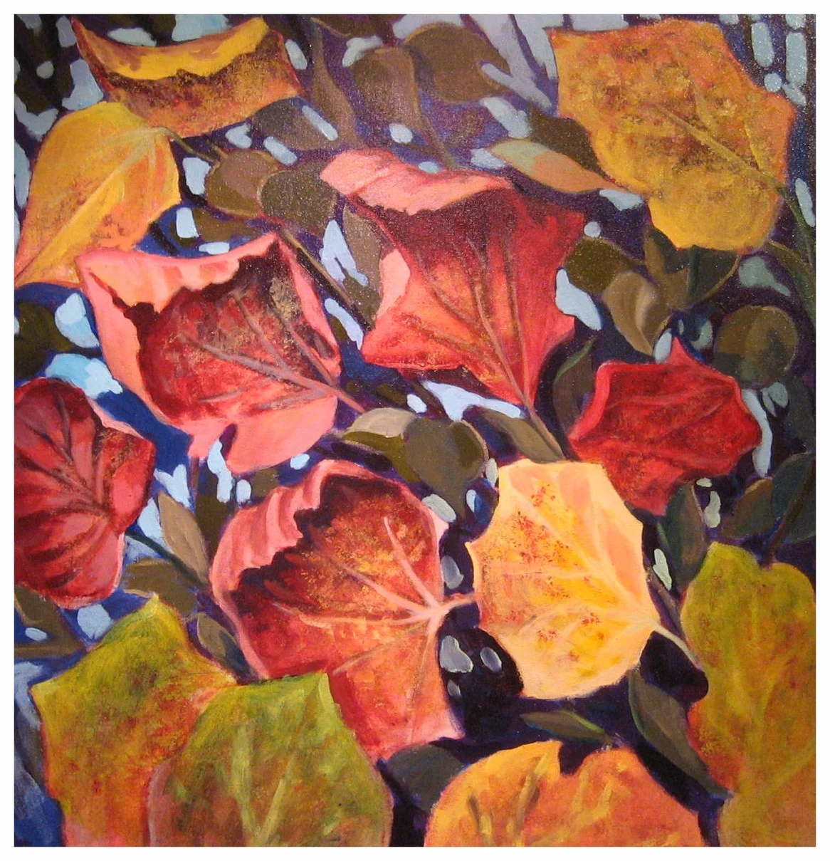 Fall Colours, acrylic24" x 24"