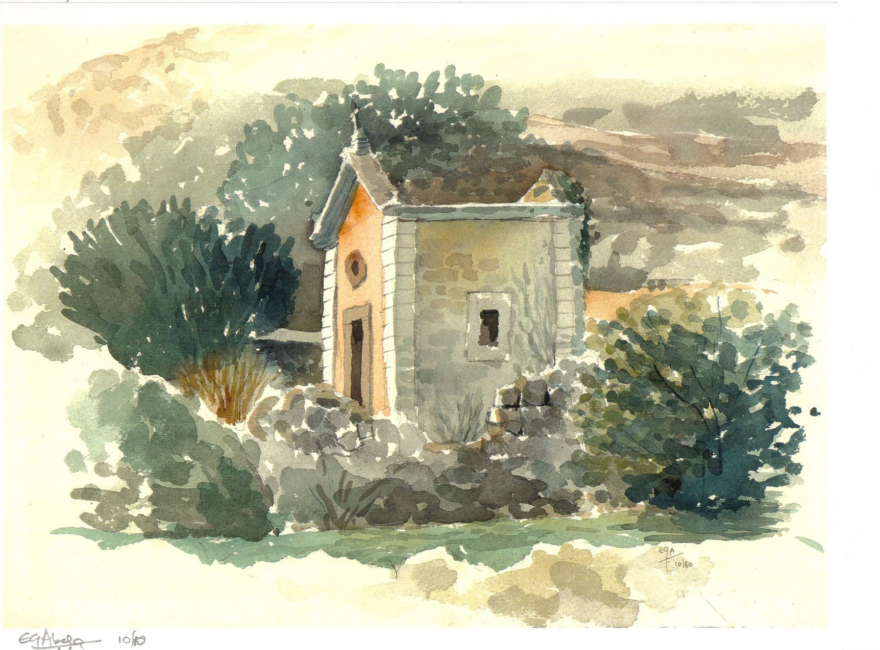 Malta, Mdina Chapel 8.5" x 11"