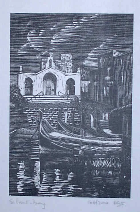 St Paul's Bay 13.5" x 8"