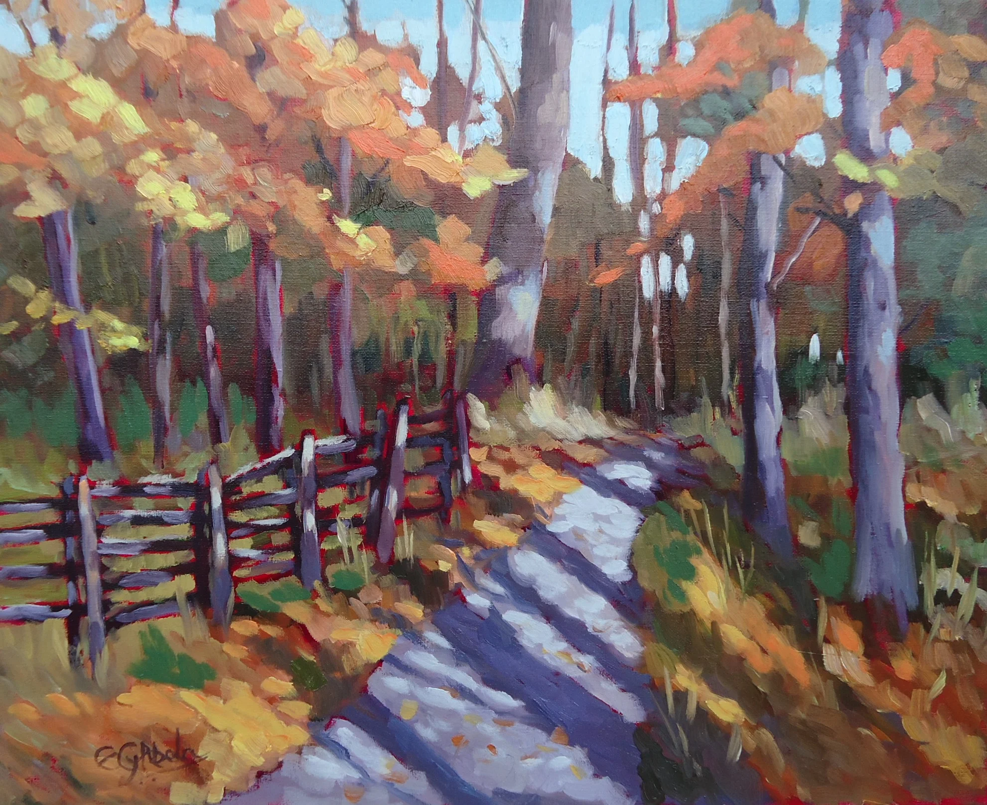 Canada, Ontario, Bruce's Mills, Giclee 6" x 8.5"