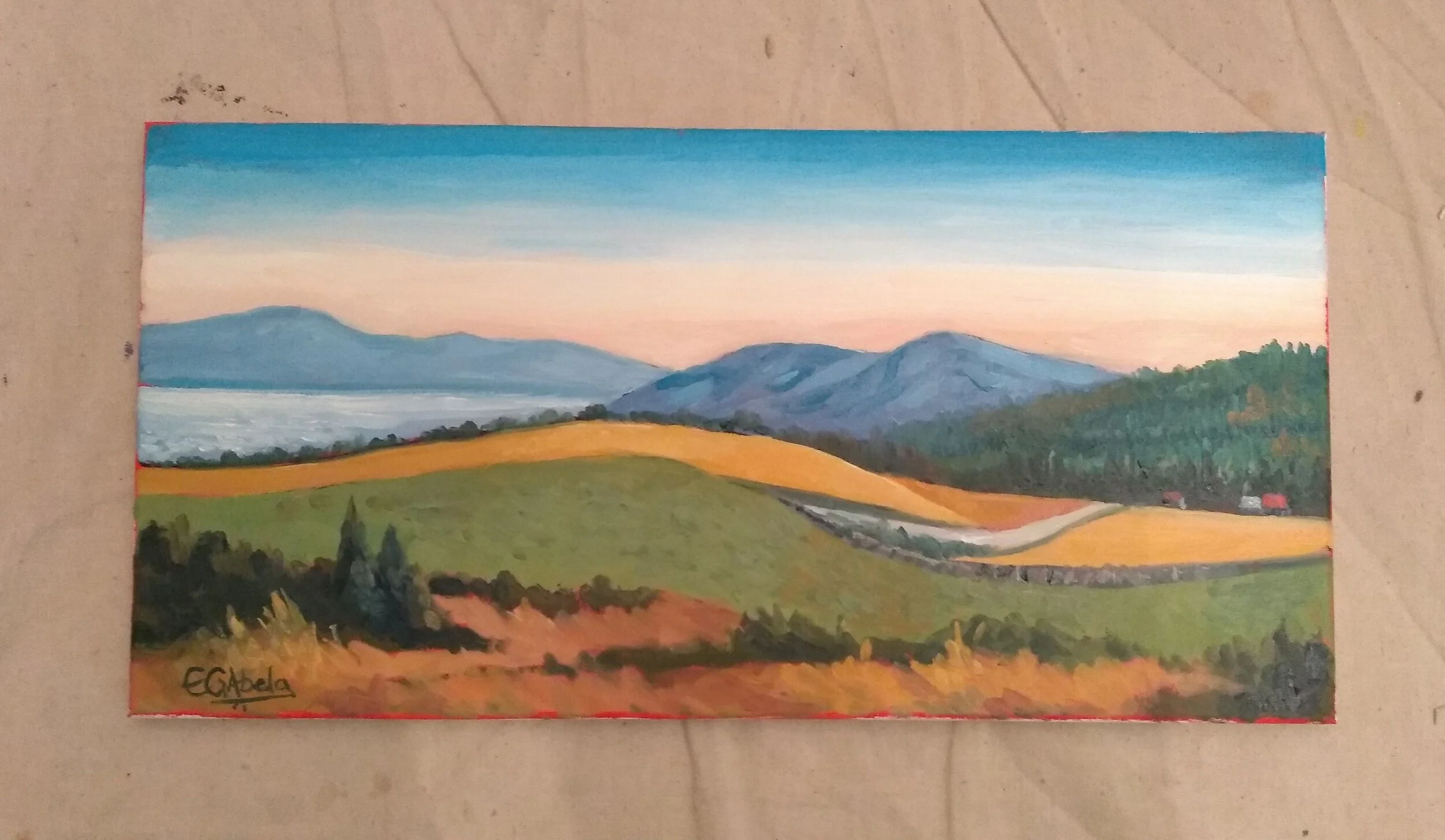 Charlevoix, Quebec Oil Painting