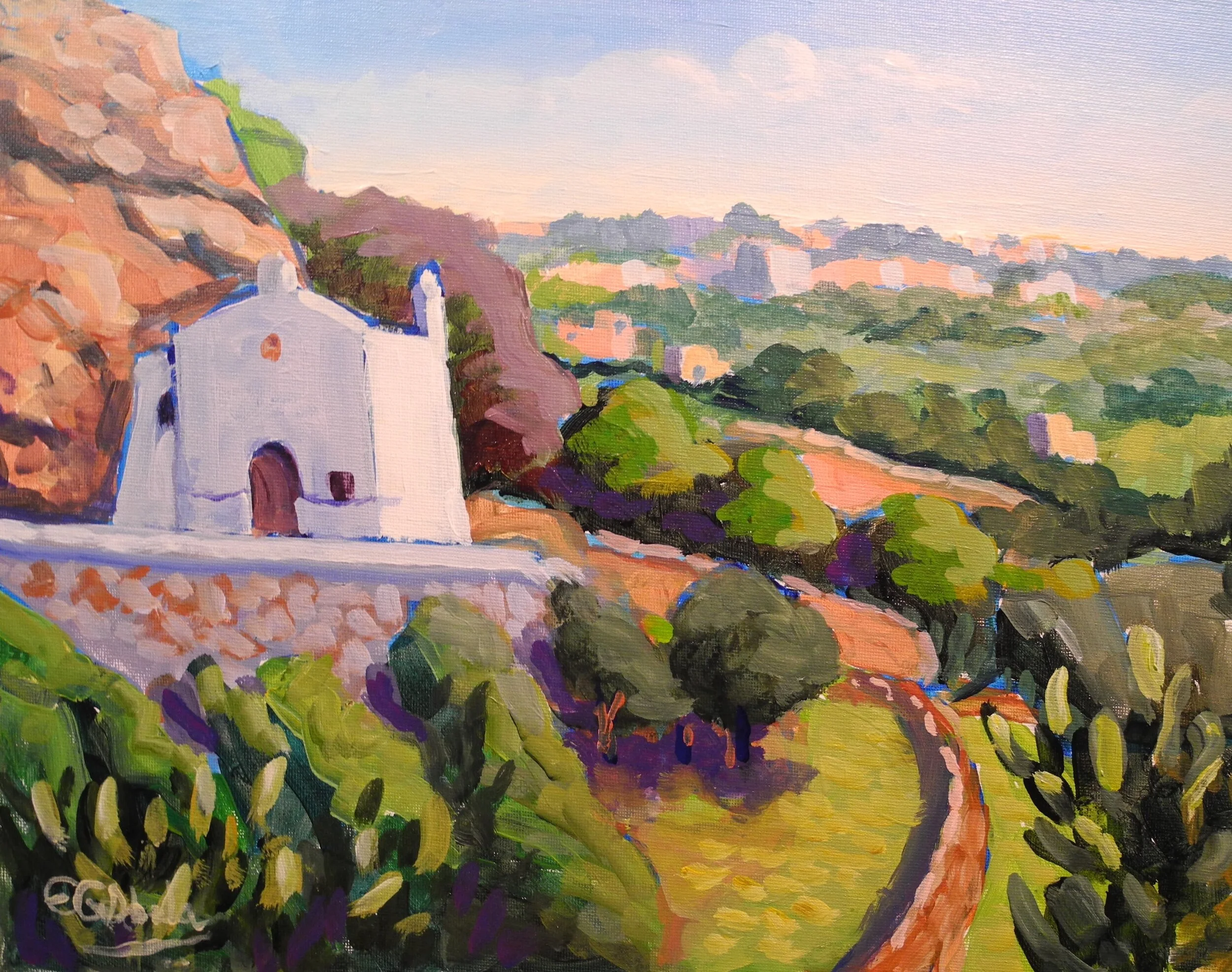 Wied Lunziata Gozo - Latest painting