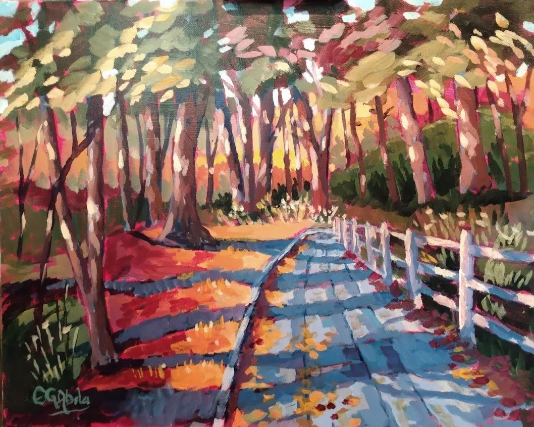 Demo Painting for Zoom Meeting