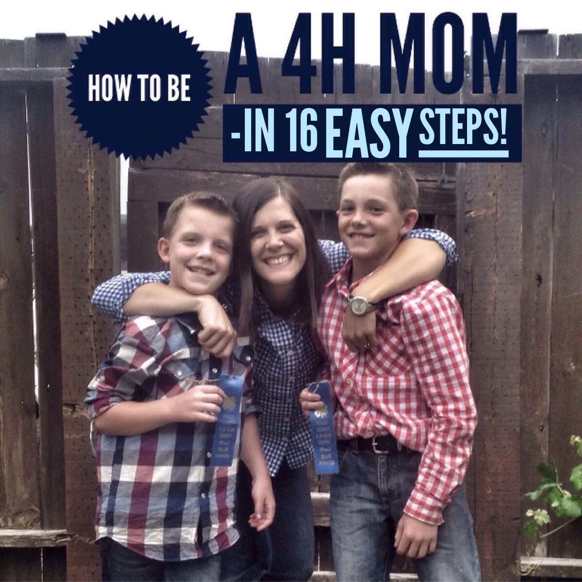 How to Be a 4H Mom (in 16 Easy Steps)