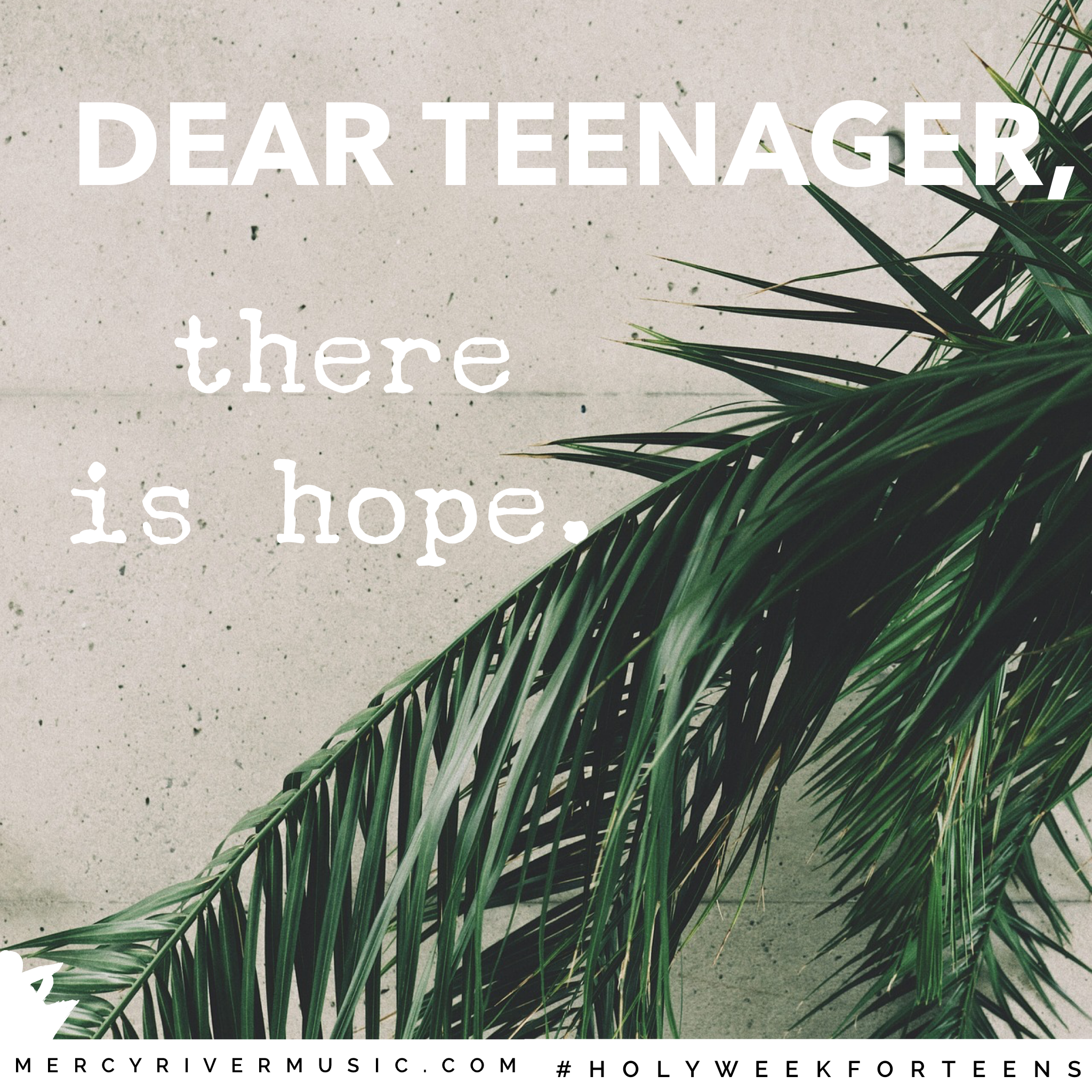 Dear Teenager: There is Hope
