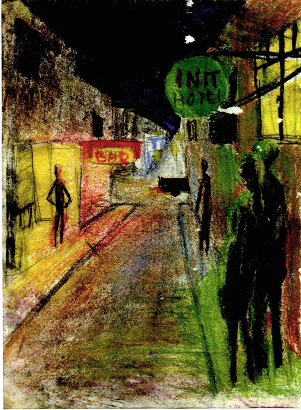 Night street in Havana