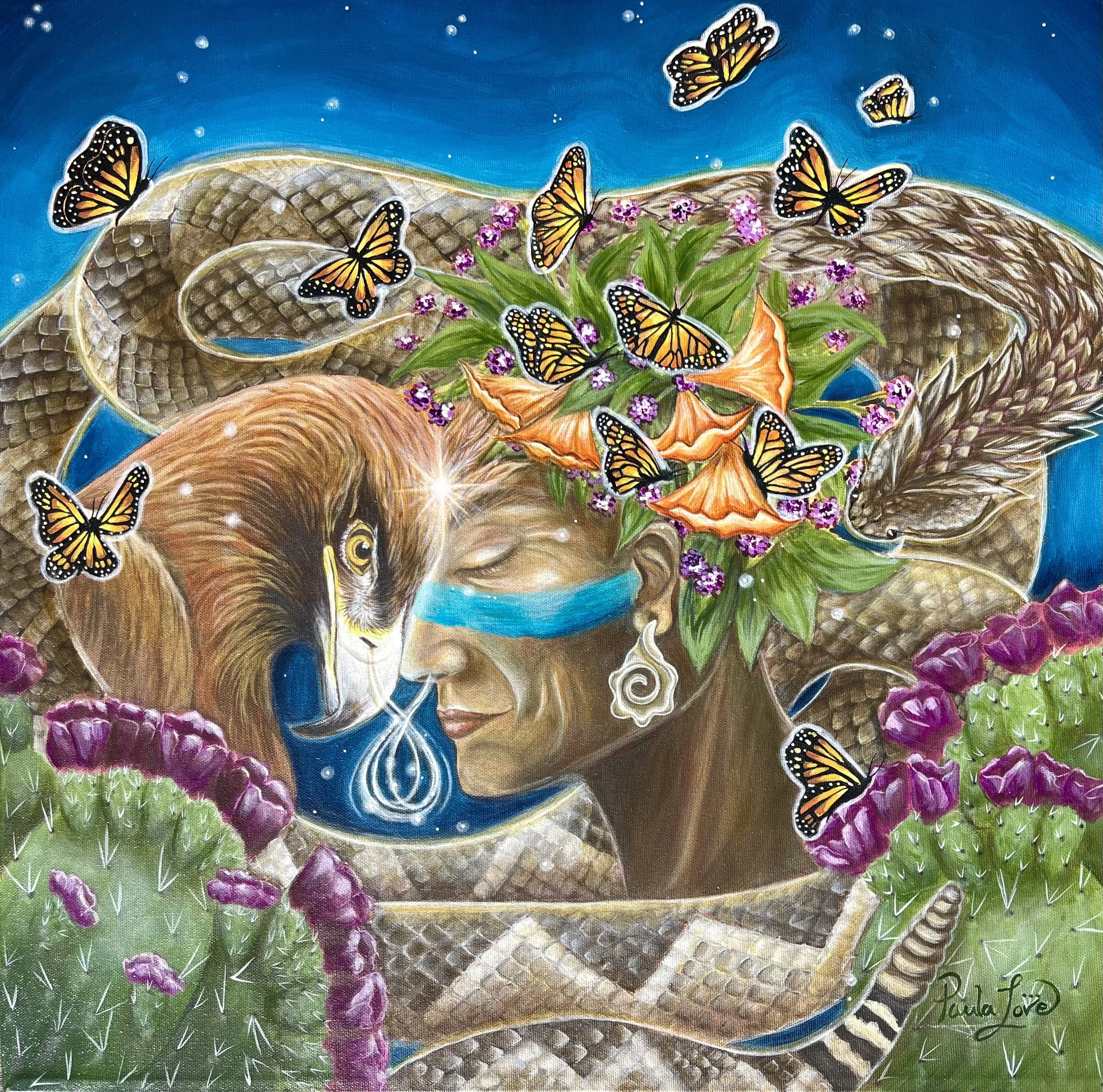 SACRED CHANTS
ACRYLICS ON CANVAS
16X20”. 2024
INQUIRIES:
PAULALOVEVISIONARYART@GMAIL.COM
PRINTS AVAILABLE