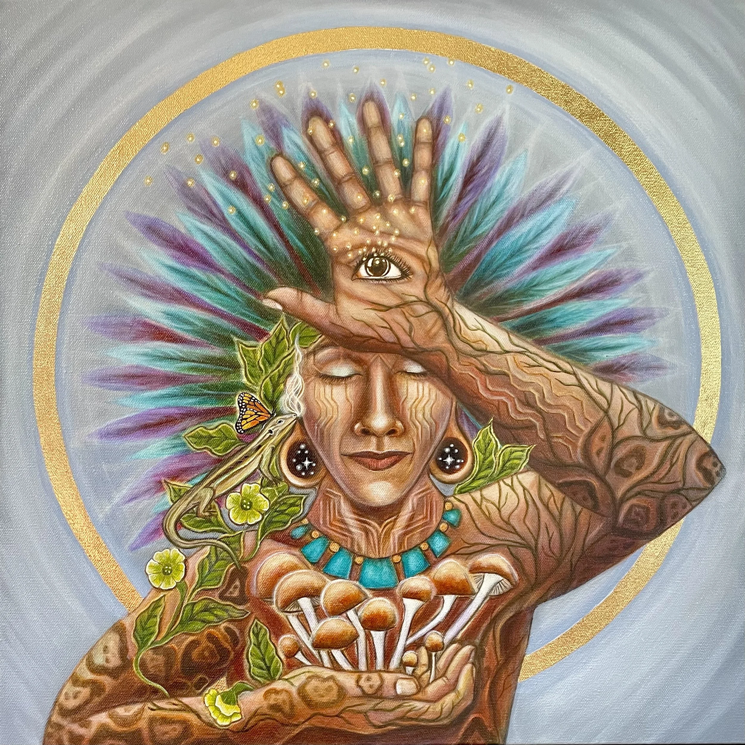 WORSHIPING THE FOREST
ACRYLICS ON CANVAS
24X48”. 2025
INQUIRIES FOR THE ORIGINAL ARTWORK:
PAULALOVEVISIONARYART@GMAIL.COM
PRINTS AVAILABLE