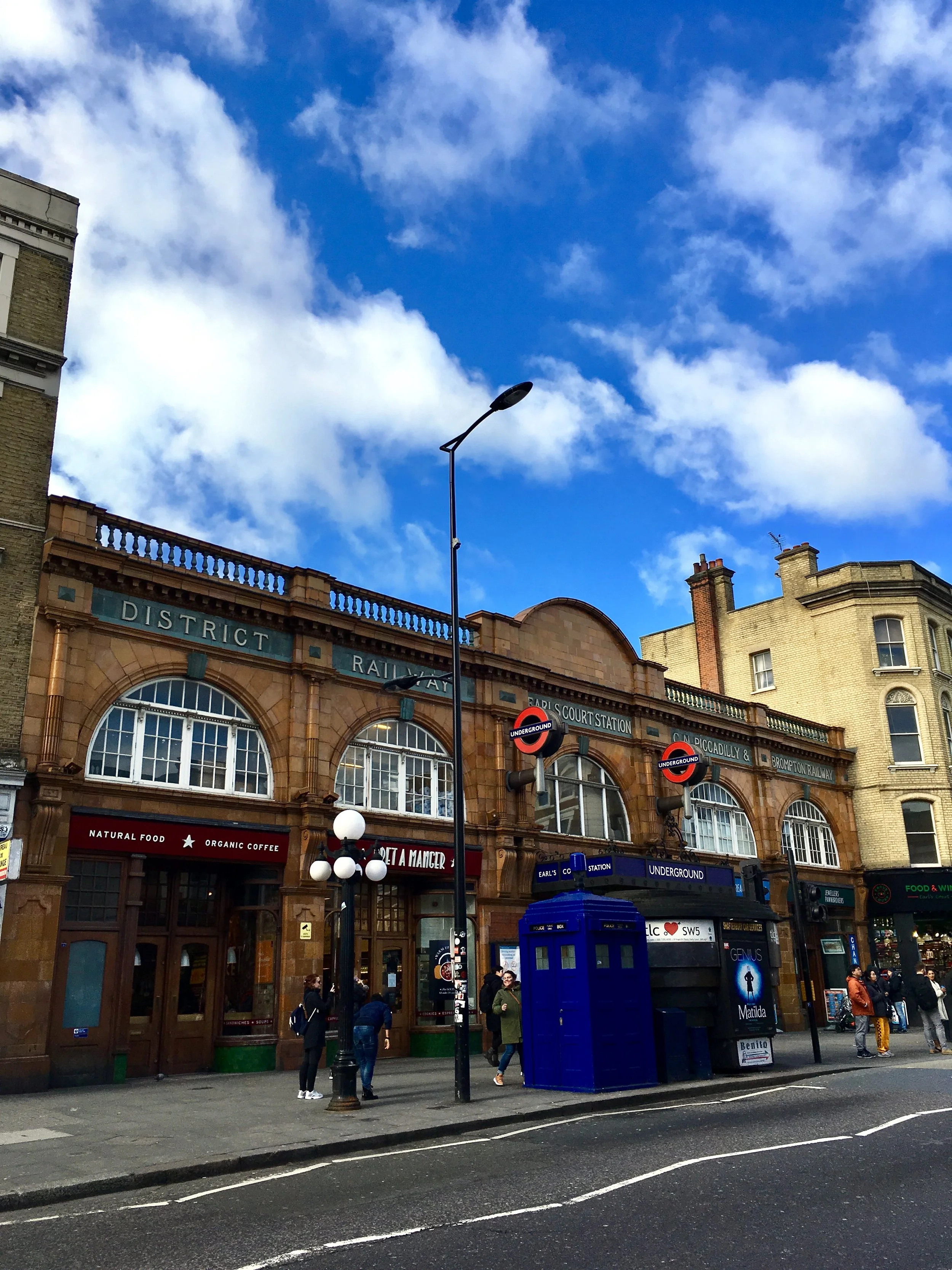 Earl’s Court Underground & The Box