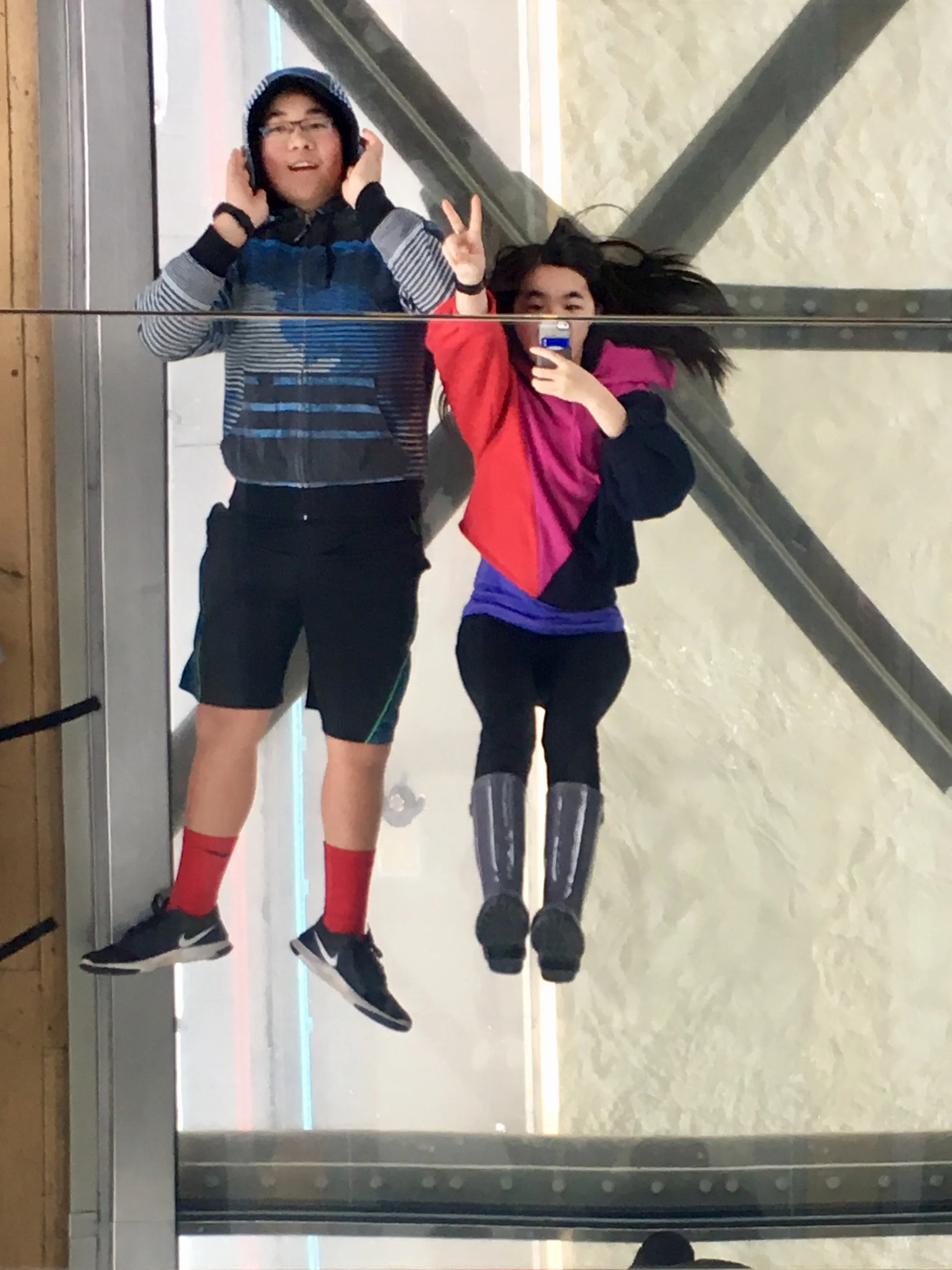 Glass Ceilings Made Floors