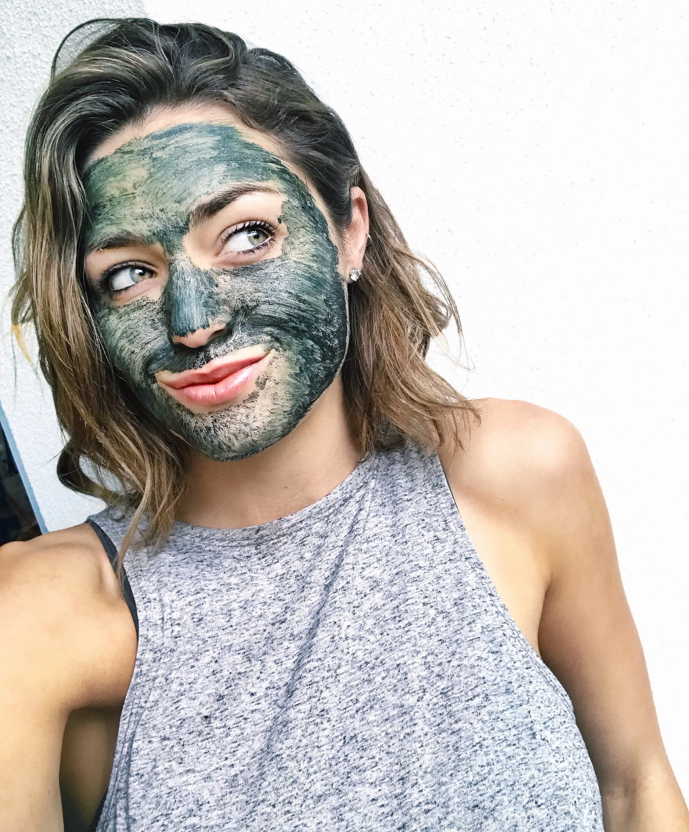 Spirulina Coconut Face Mask
