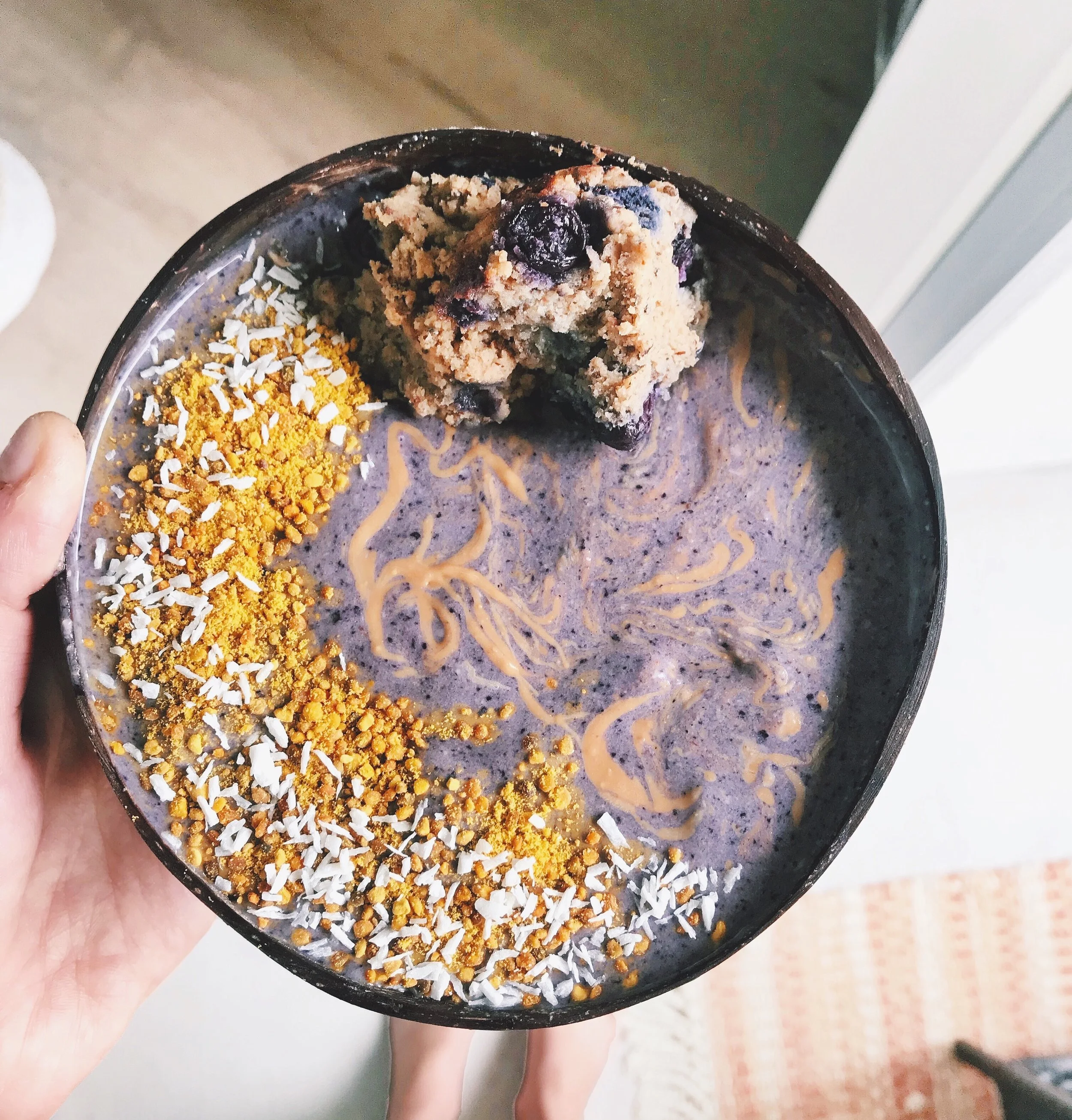 Blueberry Bowl &amp; Blueberry Chia Muffins