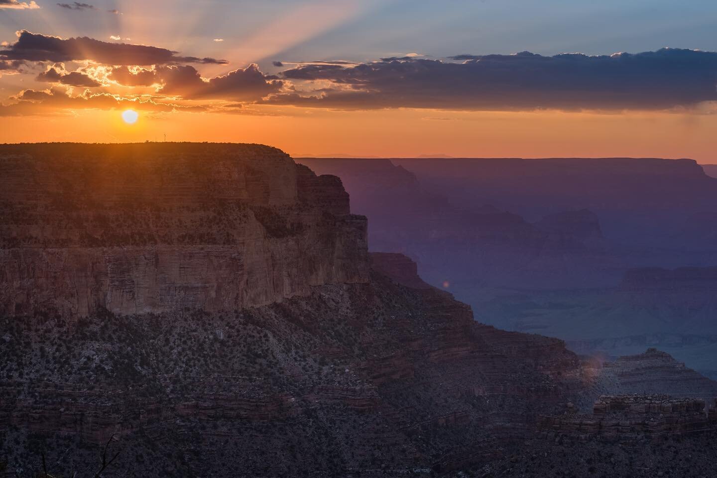 Yet another sunset shot from Yavapai point, Grand Canyon National park