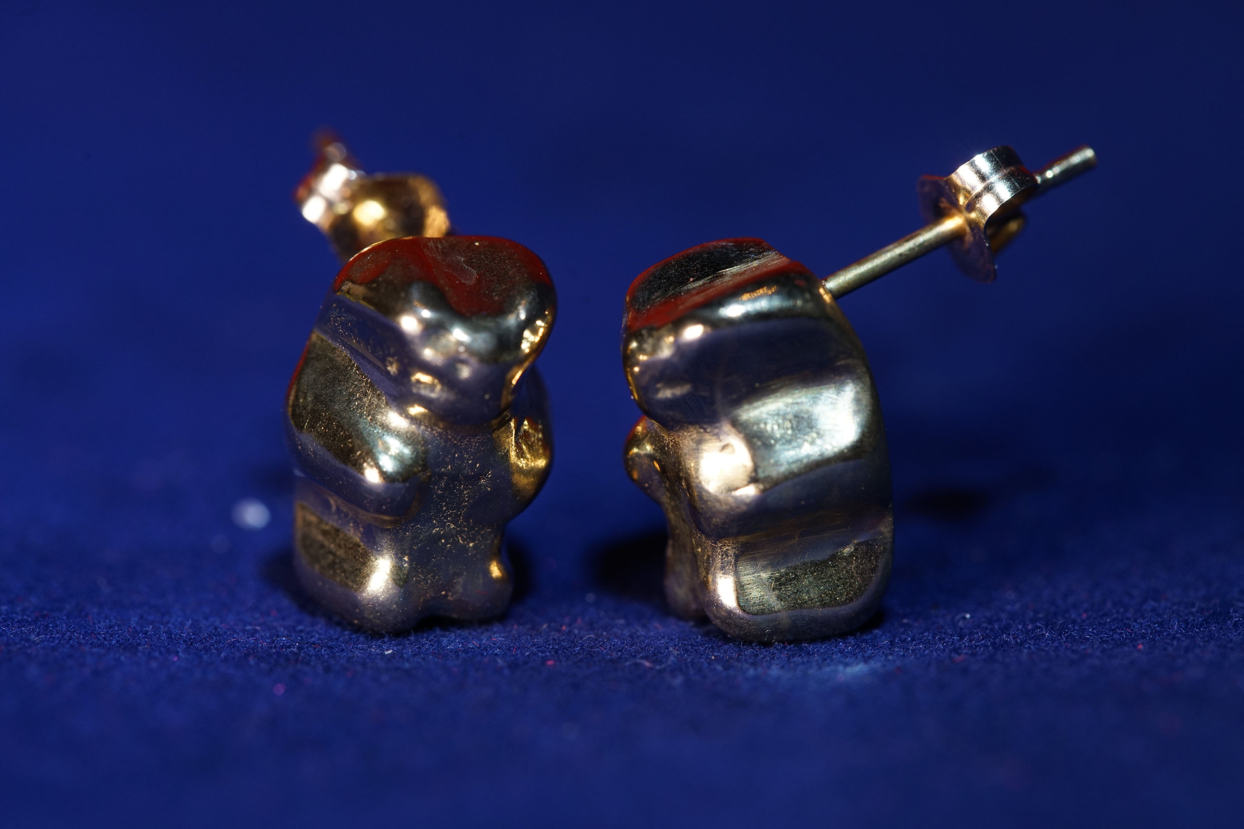   Mini Gibbies!  Perfect for dangling from your earlobes. 