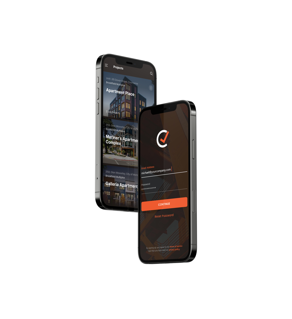 Carell mobile app on iPhone