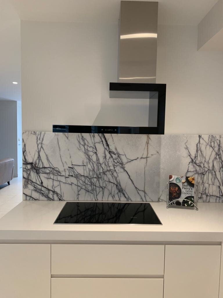 Miele induction cooktop and rangehood