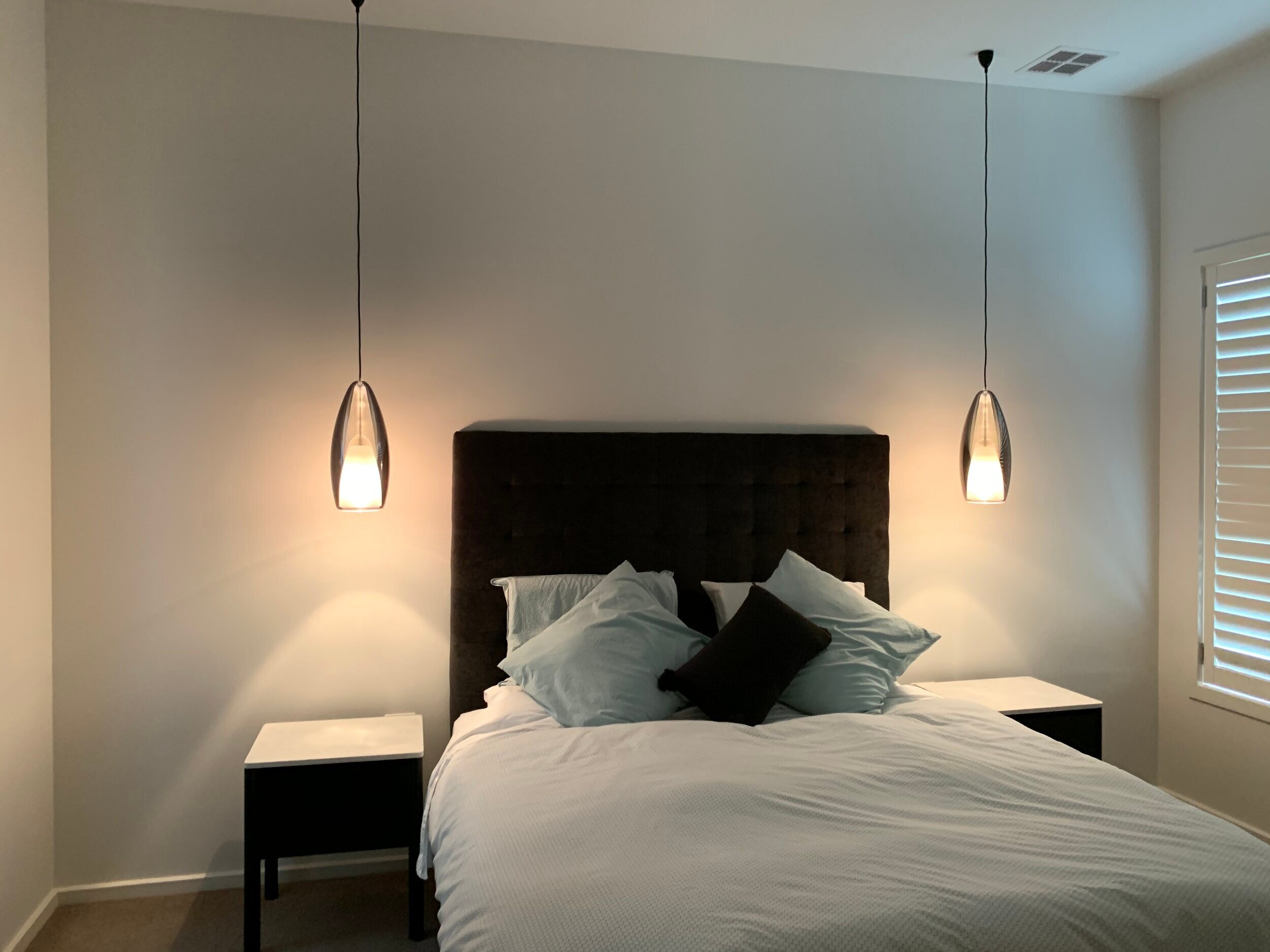 Masterbedroom Lighting - Camberwell - Emme Designs