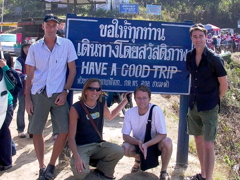 Group travel, for a change. Good fun.