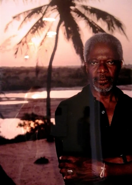 Kofi Annan. Not Morgan Freeman.