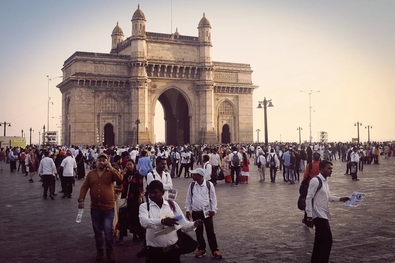 Gateway to India: The last British troops left through this gate in 1947.