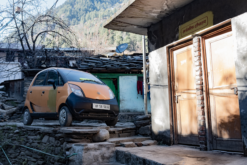 The Tata Nano is less ubiquitous in India than I had expected.