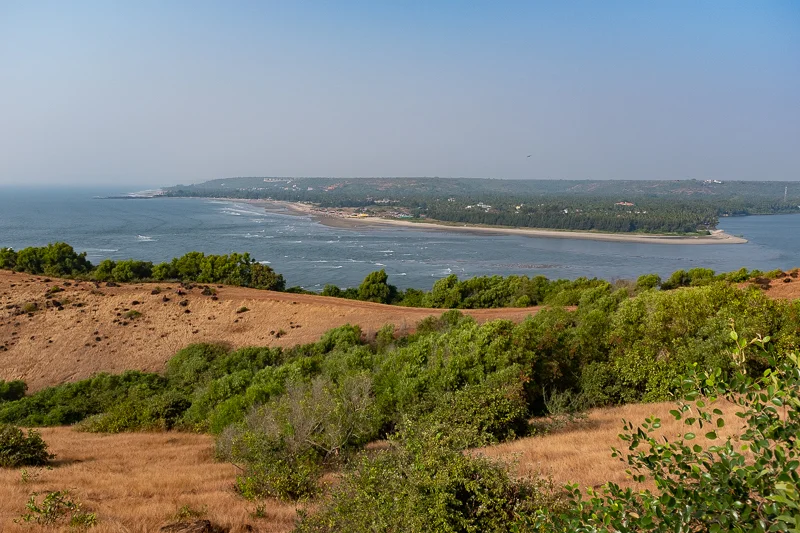In the distance, there is Arambol. The Russians are there.