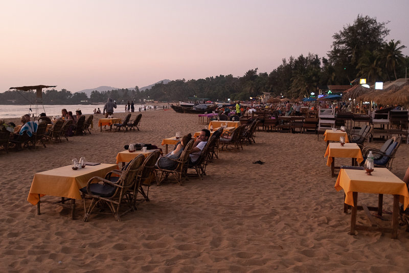 Patnem Beach: Cosy and touristy.