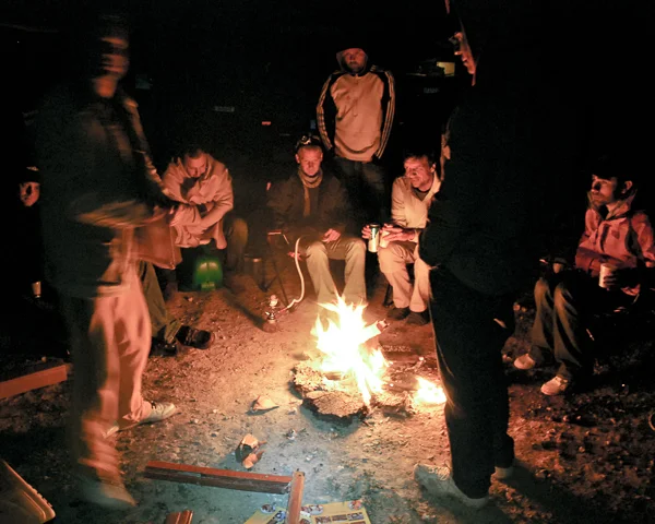 … und entschieden, dass wir dort - am Rande der Straße von Ankara nach Kayseri - auch die Nacht verbringen würden.