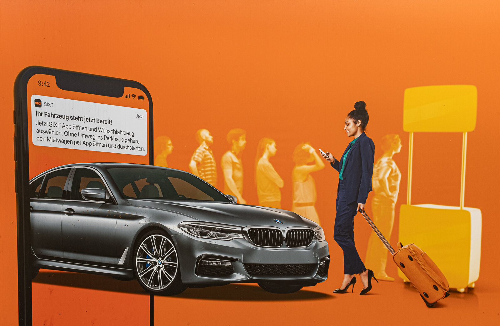 Auf SIXT ist an deutschen Flughäfen Verlass. Sie sind immer und überall.