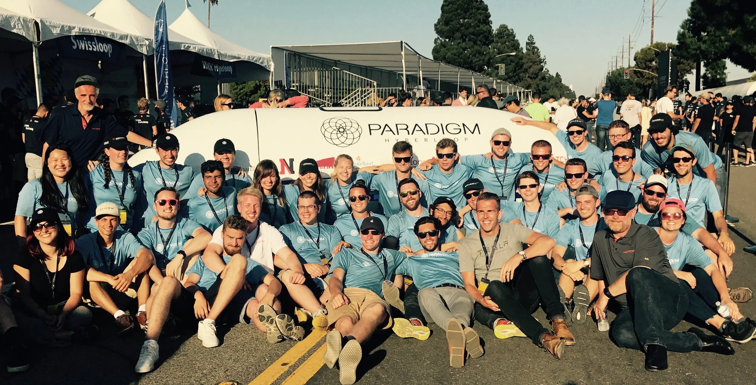 Team Paradigm at the 2017 SpaceX Hyperloop Competition