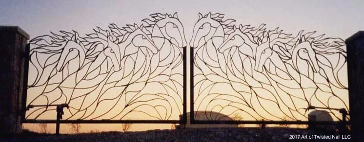 AGF Denton Ranch Main Gates