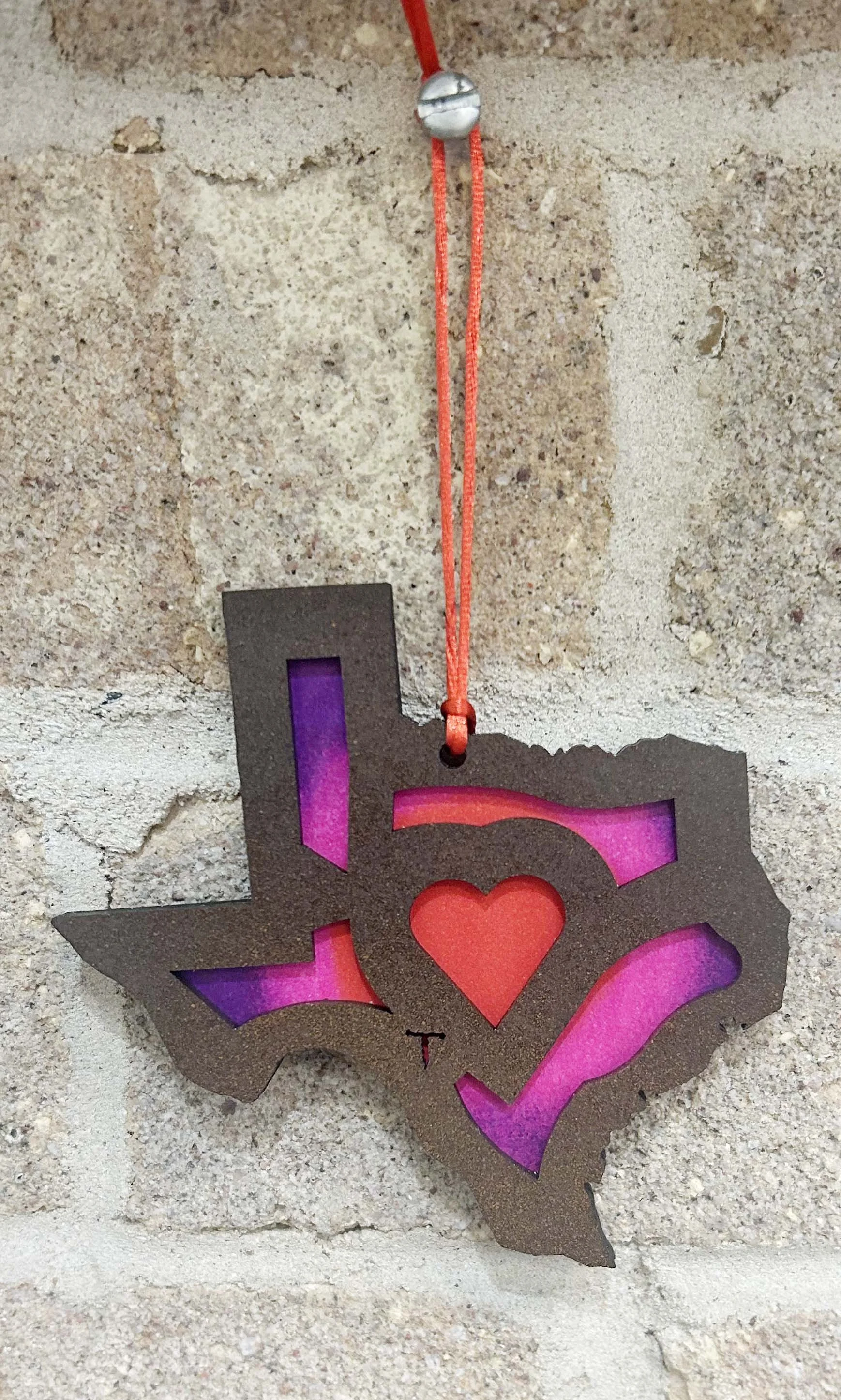 Heart of Texas Ornament