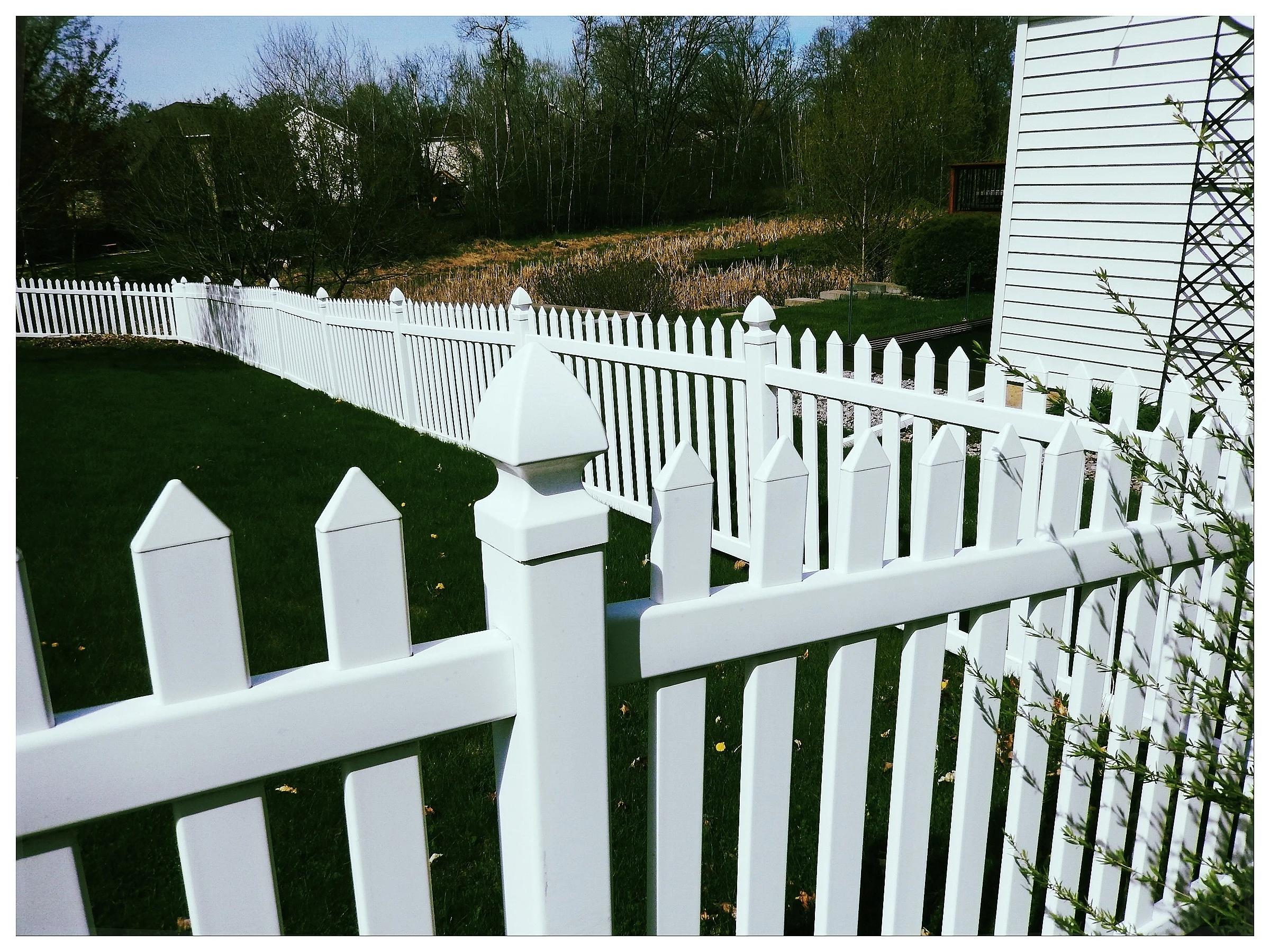 4' High White Picket (Good Neighbor)