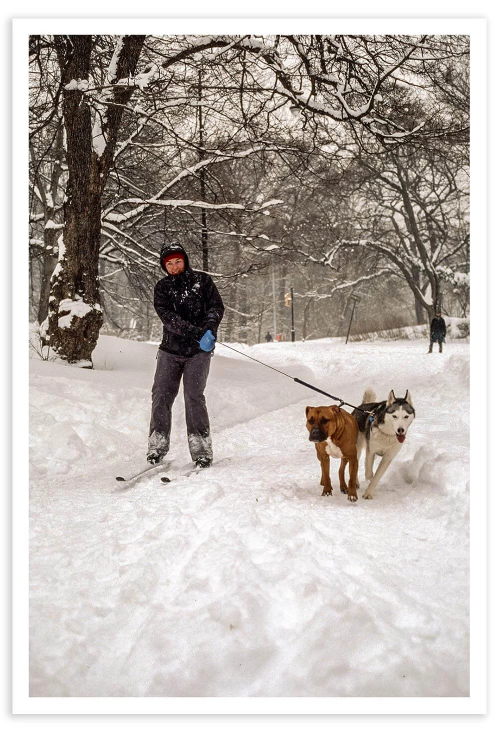 The spectator in the background of this photo was just as surprised to see this as I was.