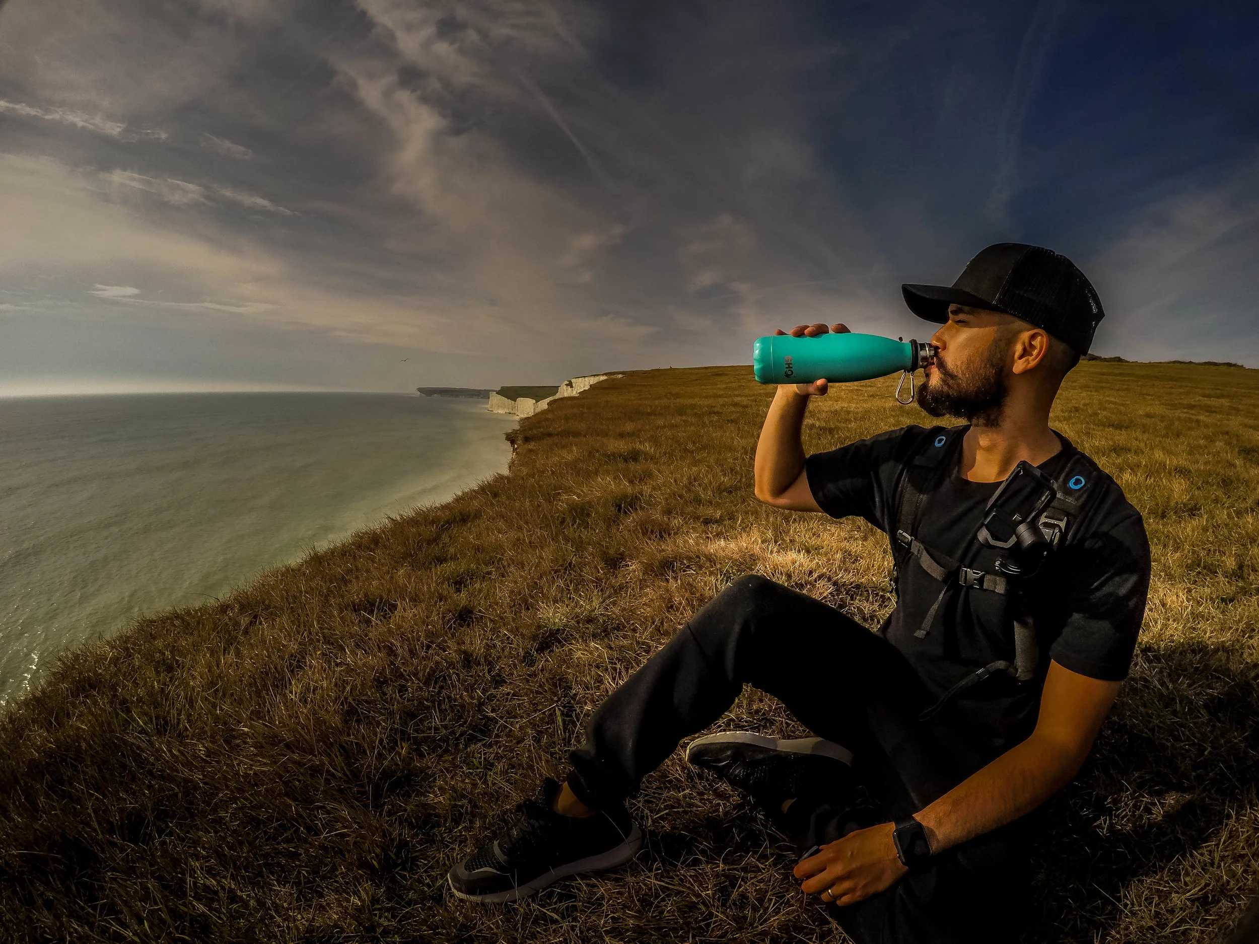 Shot with GoPro Hero 5 . Colour graded with Adobe Lightroom using these presets .