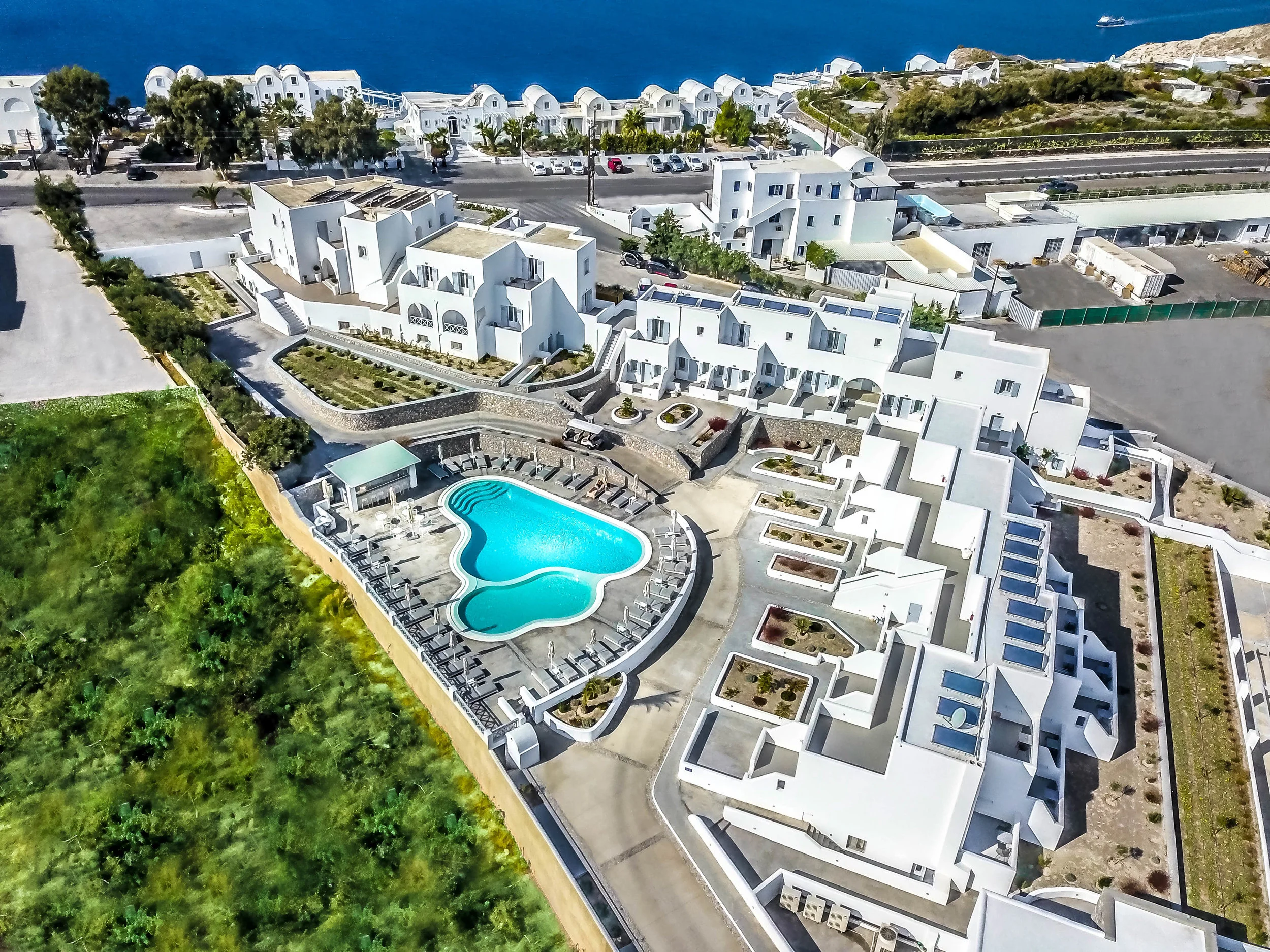 The Best Luxury Hotel in Fira Santorini — The Opposite Travellers