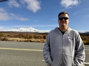 On the road to NZITF, Mt. Doom view