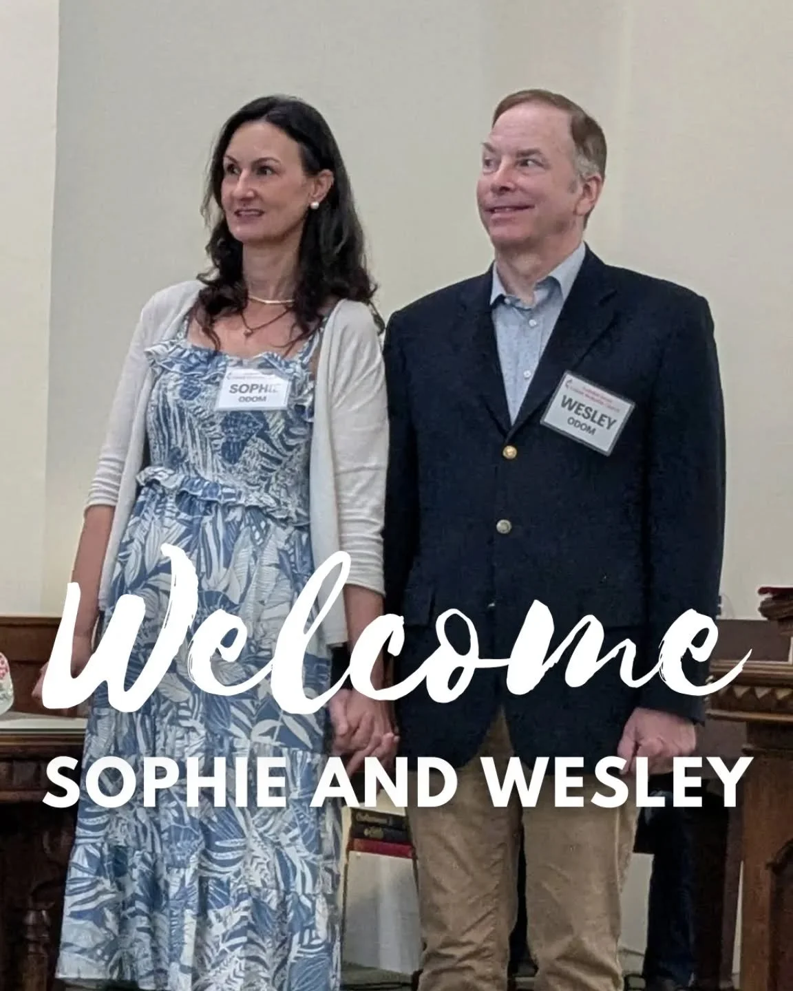 Join us in welcoming the Odoms to the Gadsden Street United Methodist Church family! Sharing hope so our neighbors know God's love will be more exciting with y'all around. Welcome home, Sophie and Wesley!
#NewMembers #ChurchFamily #WelcomeHome #Gadsd